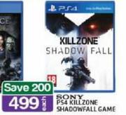 Sony PS4 Killzone Shadowfall Game