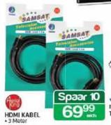 Aerial King 3m HDMI Kabel Each