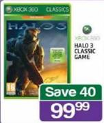 Xbox 360 Halo 3 Classic Game