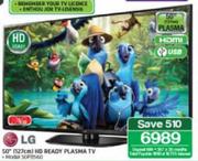 LG 50"(127cm) HD Ready Plasma TV 50PB560