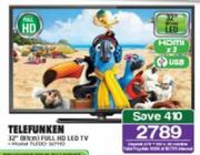 Telefunken 32"(81cm) Full HD LED TV TLEDD-32FHD