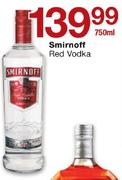 Smirnoff Red Vodka-750Ml