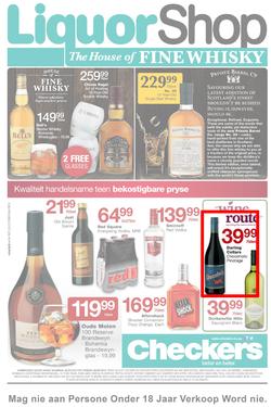 Checkers Western Cape : Liquor Shop ( 26 May - 08 Jun 2014 ), page 2