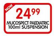 Mucospect Paediatric Suspension-100Ml