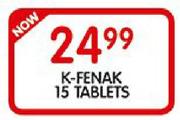 K-Fenak 15 Tablets
