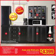 Montana 5 Piece Kitchen Set