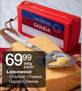 Lancewood Cheddar Cheese/Gouda Cheese-900gm Each