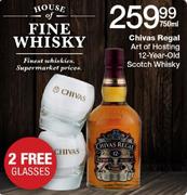 Chivas Regal Art of Hosting 12-Year-Old Scotch Whisky-750ml