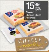 Clover Cheese Slices-200gm Each