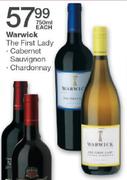 Warwick The First Lady Cabernet Sauvignon/Chardonnay-750ml Each