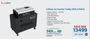 Lalela Lithium Ion Inverter Trolley 1KVA LifePO4