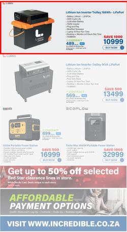 Incredible Connection : Get Your Loadshedding Essentials (Request Valid Date From Retailer), page 2