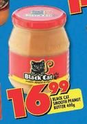 Black Cat Smooth Peanut Butter-400g