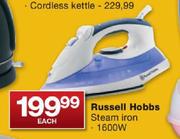 Russell Hobbs 1600W Steam Iron-Each