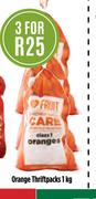 Orange Thriftpacks-3 x 1Kg