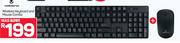 Volkano Wireless Keyboard And Mouse Combo