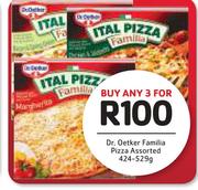 Dr. Oetker Familia Pizza Assorted-424-529g For 3