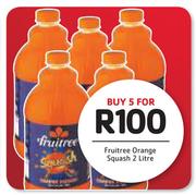 Fruitree Orange Squash-5 x 2L