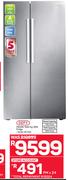 Defy Metallic Side By Side Fridge(DFF436)