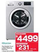 Hisense 7Kg Metallic Front Loader Washing Machine(WFHV7012S)			