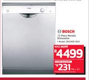 Bosch 12 Piece Metallic Dishwasher SM540E18ZA