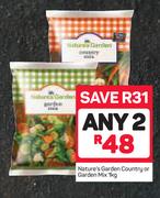 Nature's Garden Country Or Garden Mix-2x1kg