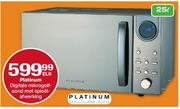 PLatinum Digitale Mikrogolfoond Met Spicelafwerking-25Ltr