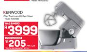 Kenwood Chef Capricorn Kitchen Mixer KVC3100