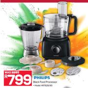 Philips Black Food Processor HR7628/90