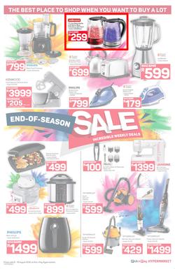 Pick n Pay Hyper : End-Of-Season Sale  (06 Aug - 19 Aug 2018), page 2