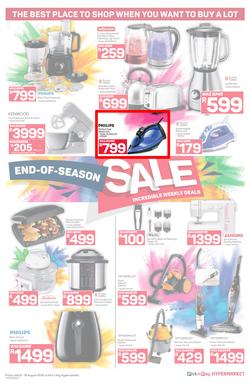 Pick n Pay Hyper : End-Of-Season Sale  (06 Aug - 19 Aug 2018), page 2
