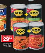 Koo Baked Beans-4x410g