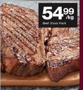 Beef Steak Pack-Per Kg