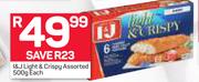 I&J Light & Crispy Assorted-500g Each