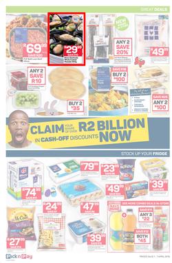 Pick n Pay  Gauteng, Free State, North West, Mpumalanga, Limpopo and Northern Cape : : Easter Massive Savings (01 Apr - 07 Apr 2019), page 2
