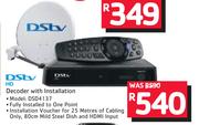 DSTV Decoder With Installation DSD4137
