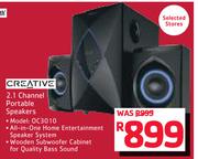 Creative 2.1 Channel Portable Speakers OC3010