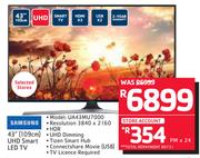Samsung 43"(109cm) UHD Smart LED TV UA43MU7000