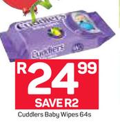 Cuddlers Baby Wipes-64's Pack