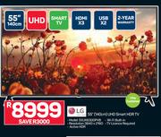 LG 55" (140cm) UHD Smart HDR TV 55UK6300PVB