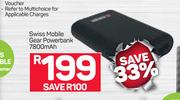 Swiss Mobile Gear Powerbank 7800 Mah