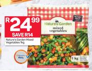 Nature's Garden Mixed Vegetables-1Kg