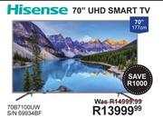 Hisense 70" 177cm UHD Smart TV 70B7100UW 