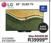 LG 65" 165cm OLED TV OLED65B9 