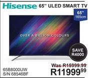 Hisense 65" 165cm ULED Smart TV 65B8000UW 