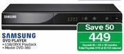 Samsung DVD Player DVD-360