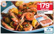 Arctic Frost Emperor Prawns-800g Nett