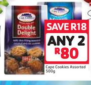Cape Cookies Assorted-2 x 500g