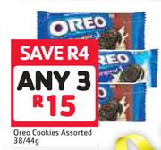 Oreo Cookies Assorted-3 x 38/44g