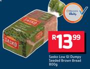 Sasko Low GI Dumpy Seeded Brown Bread-800g